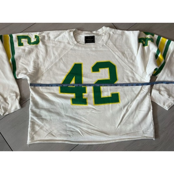 NWOT Free People Retro Brand Pullover Sweatshirt - Picture 7 of 11